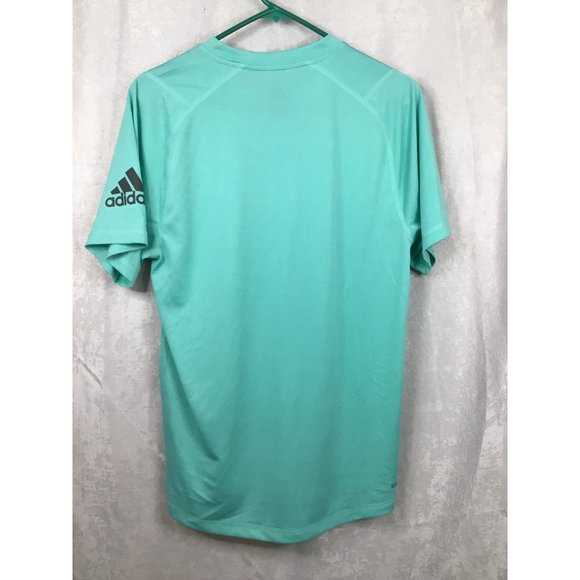 Adidas Primegreen Freelift Aeroready Teal Athletic Tee Shirt Men's Small - Picture 3 of 10